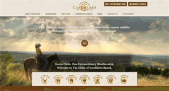 Desktop Screenshot of clubsofcordilleraranch.com